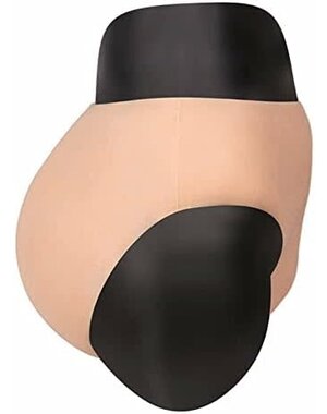  YUEWEN SILICONE REALISTIC FALSE PUSSY BRIEFS BEIGE LARGE