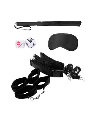 OUCH! OUCH! BONDAGE BELT RESTRAINT SYSTEM BLACK