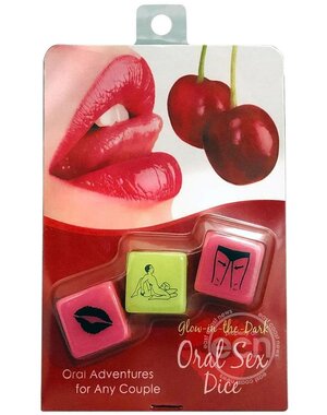 Kheper Games, Inc. GLOW IN THE DARK ORAL SEX DICE