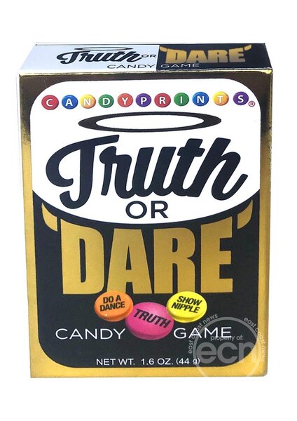 Little Genie Productions CANDY PRINTS TRUTH OR DARE CANDY GAME SINGLE BOX 1.6oz