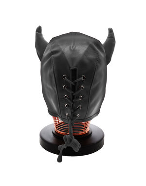 53X UNTAMED BLACK PVC DEVIL MASK