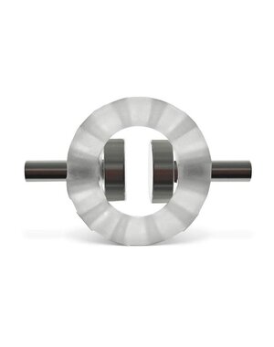 OXBALLS AIRBALLS ELECTRO AIR-LITE SILICONE BALLSTRETCHER-CLEAR