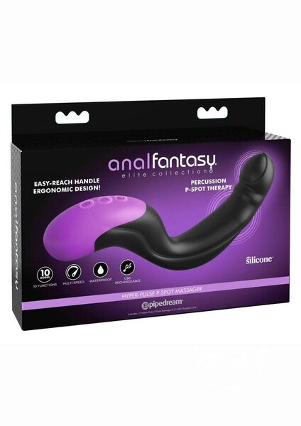 Anal Fantasy ANAL FANTASY ELITE HYPER PULSE SILICONE P SPOT MASSAGER