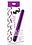 XR Brands BANG! 10X SLIM METALLIC BULLET PURPLE