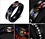 RAINBOW BLACK STAINLESS STEEL RAINBOW STONES RING