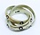MB JEWELRY INTERLOCKING 3-BAND RING