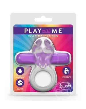 BLUSH NOVELTIES PLAY WITH ME BULL VIBRATING COCK RING