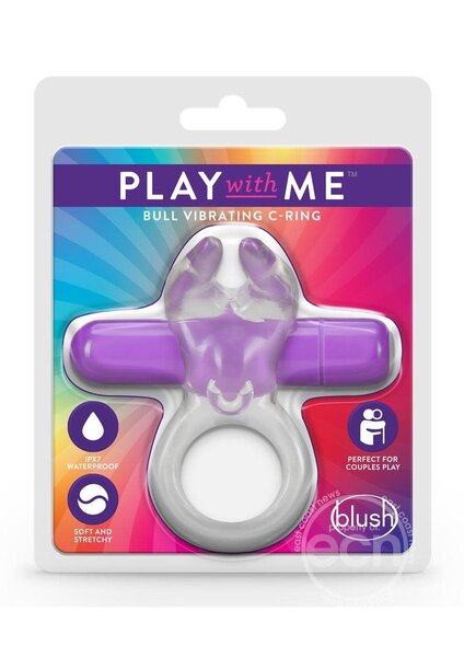BLUSH NOVELTIES PLAY WITH ME BULL VIBRATING COCK RING