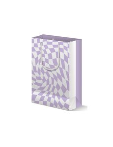  RETRO PURPLE GIFT BAG