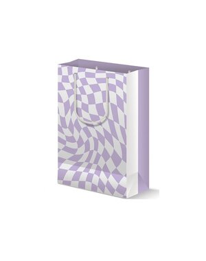  RETRO PURPLE GIFT BAG