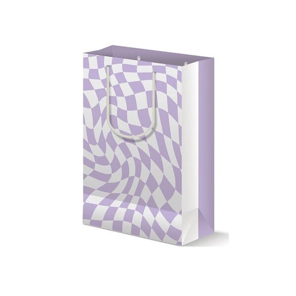 RETRO PURPLE GIFT BAG