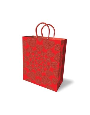 Little Genie Productions GLITTER HEARTS GIFT BAG