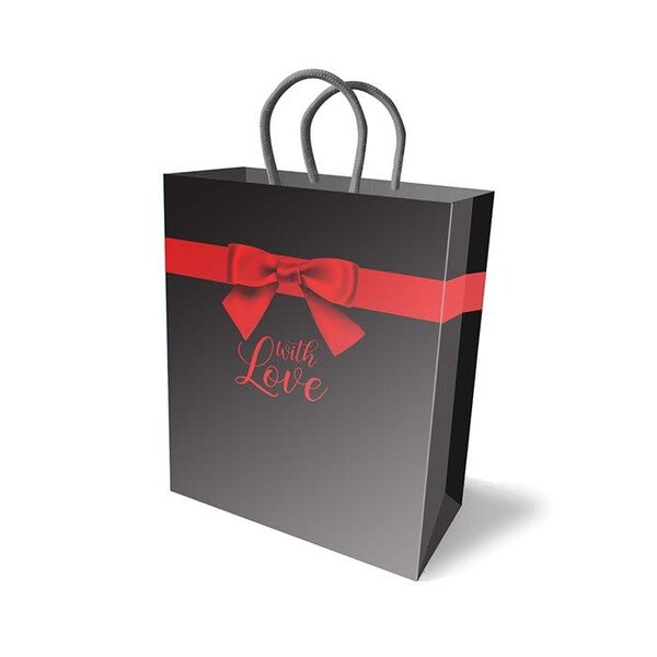 Little Genie Productions RED BOW WITH LOVE GIFT BAG