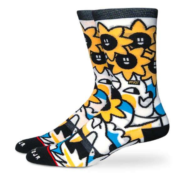 PYVOT PYVOT SOCKS SUNFLOWER POWER