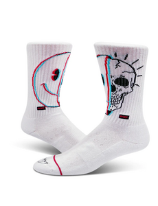 PYVOT PYVOT SOCKS SMILEY SKULL 3D