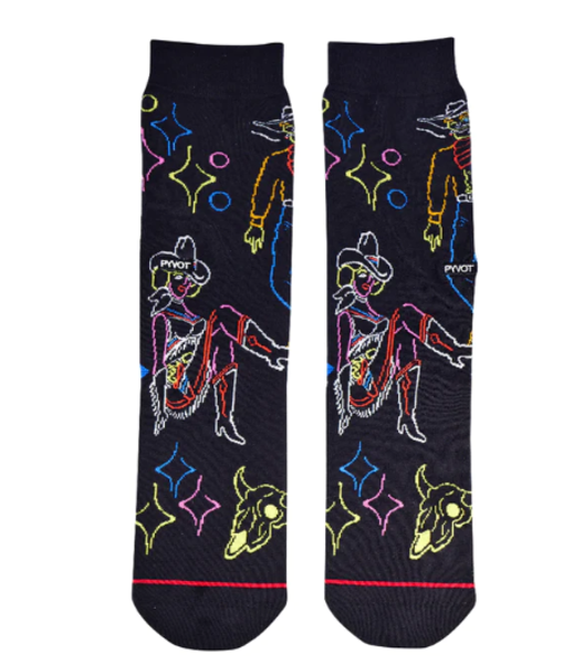 PYVOT PYVOT SOCKS NEON COWBOY