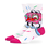 PYVOT PYVOT SOCKS MR. PINK