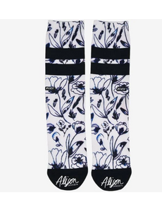 PYVOT PYVOT SOCKS FLORAL INK