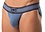 NASTY PIG NASTY PIG CORE SPORT BRIEF DENIM HEATHER BLUE/BLACK