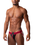 NASTY PIG NASTY PIG BACK UP JOCK STRAP RED & BLACK