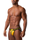 NASTY PIG NASTY PIG BACK UP JOCK STRAP-ELECTRIC YELLOW & BLACK