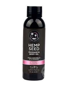 EARTHLY BODY HEMP SEED MASSAGE & BODY OIL 2oz
