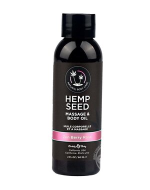 EARTHLY BODY HEMP SEED MASSAGE & BODY OIL 2oz