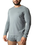 NASTY PIG NASTY PIG ALPHA LONG SLEEVE SHIRT GREY