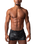 NASTY PIG NASTY PIG SURGE TRUNK SHORT BLACK