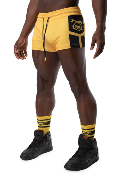 NASTY PIG NASTY PIG INDUCTION TRUNK SHORT ELECTRIC YELLOW & BLACK