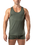NASTY PIG NASTY PIG GRIND RACERBACK TANK TOP ARMY GREEN