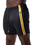 NASTY PIG NASTY PIG INDUCTION RUGBY SHORT BLACK & ELECTRIC YELLOW