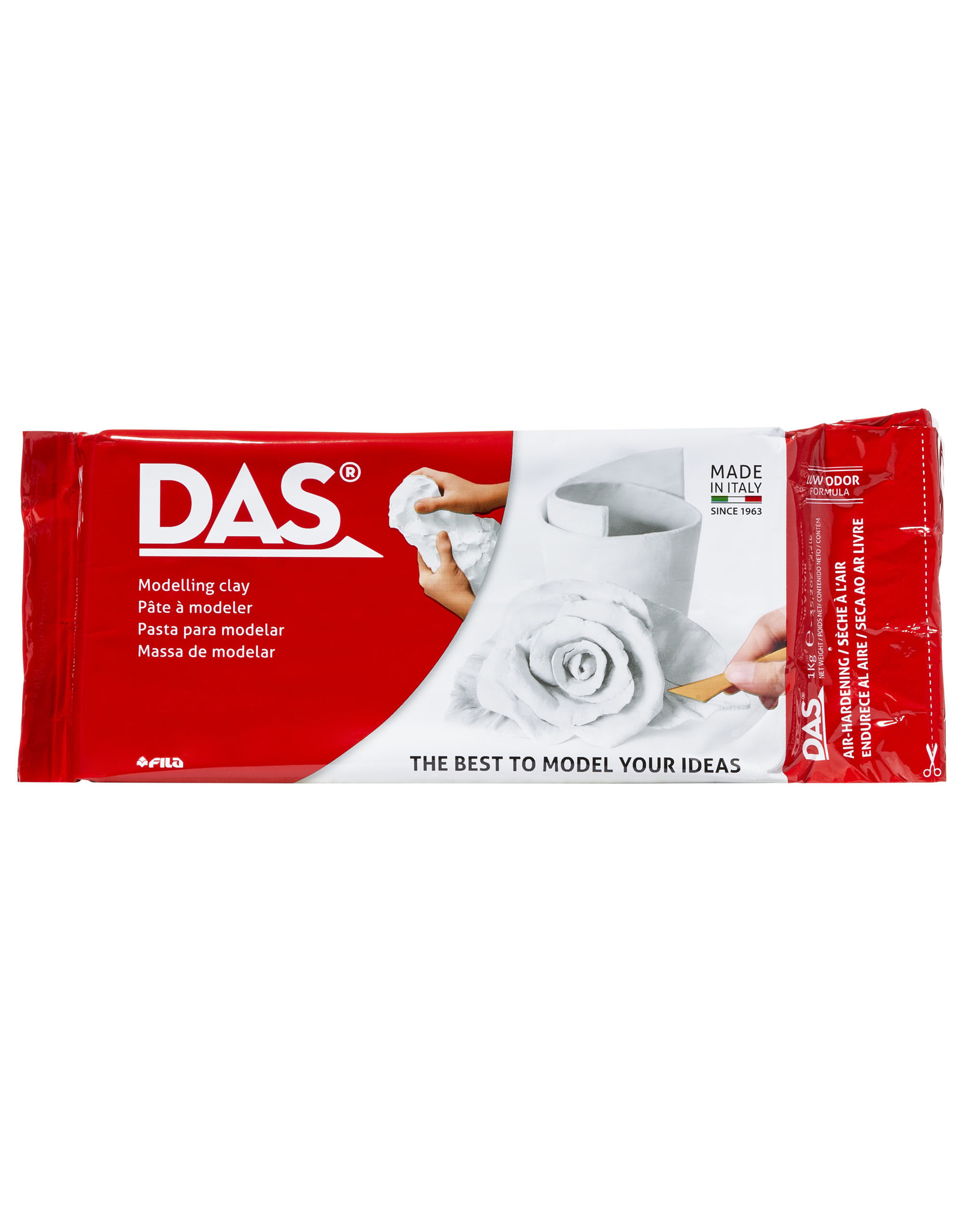 DAS Das White 2.2 Lb Air Hardening Modeling Clay