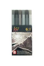 Sakura Koi Watercolor Markers, Gray Set of 6 Sakura Koi Watercolor Markers, Gray Set of 6