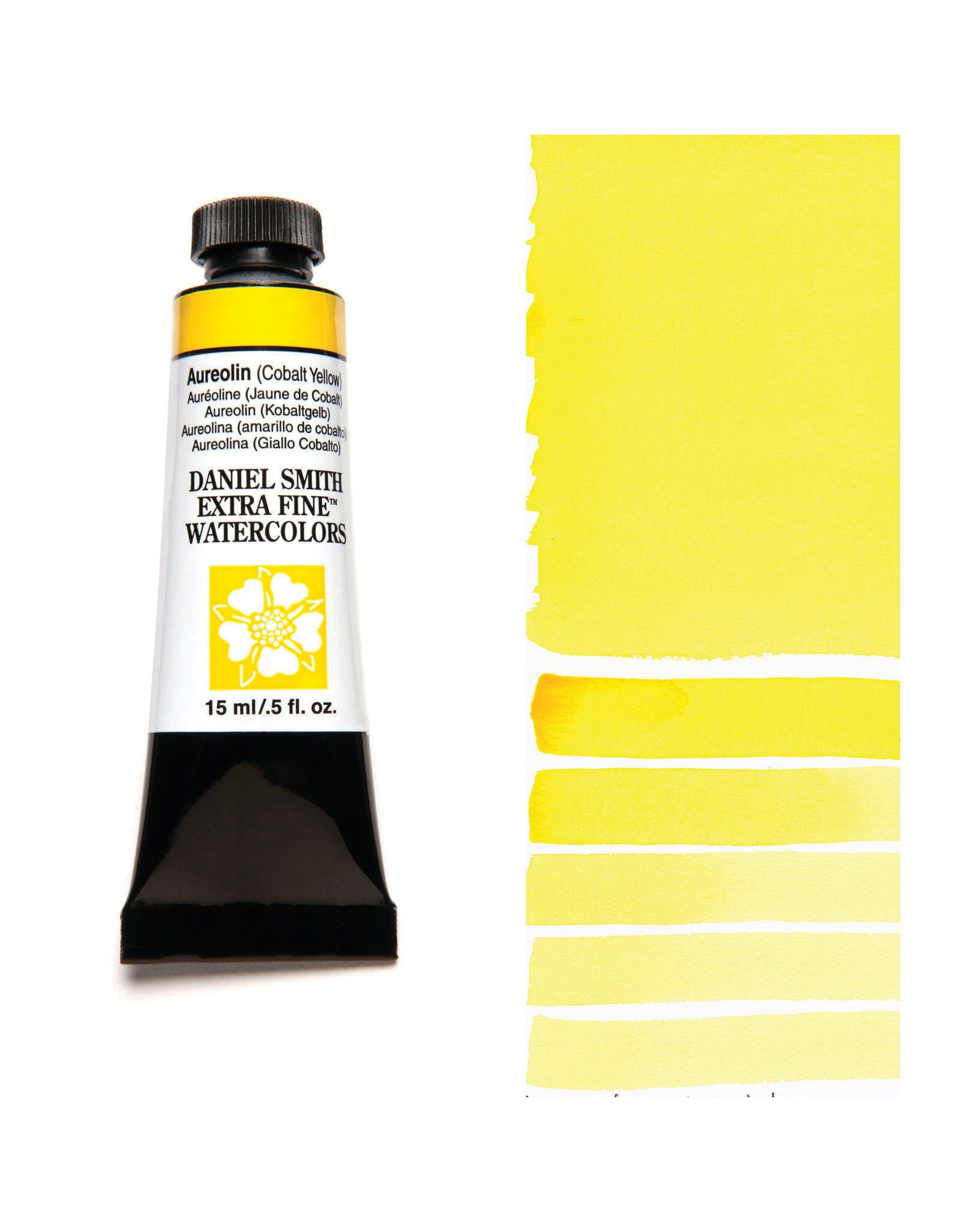 DANIEL SMITH Daniel Smith Extra Fine Watercolors, Aureolin (Cobalt Yellow) 15ml