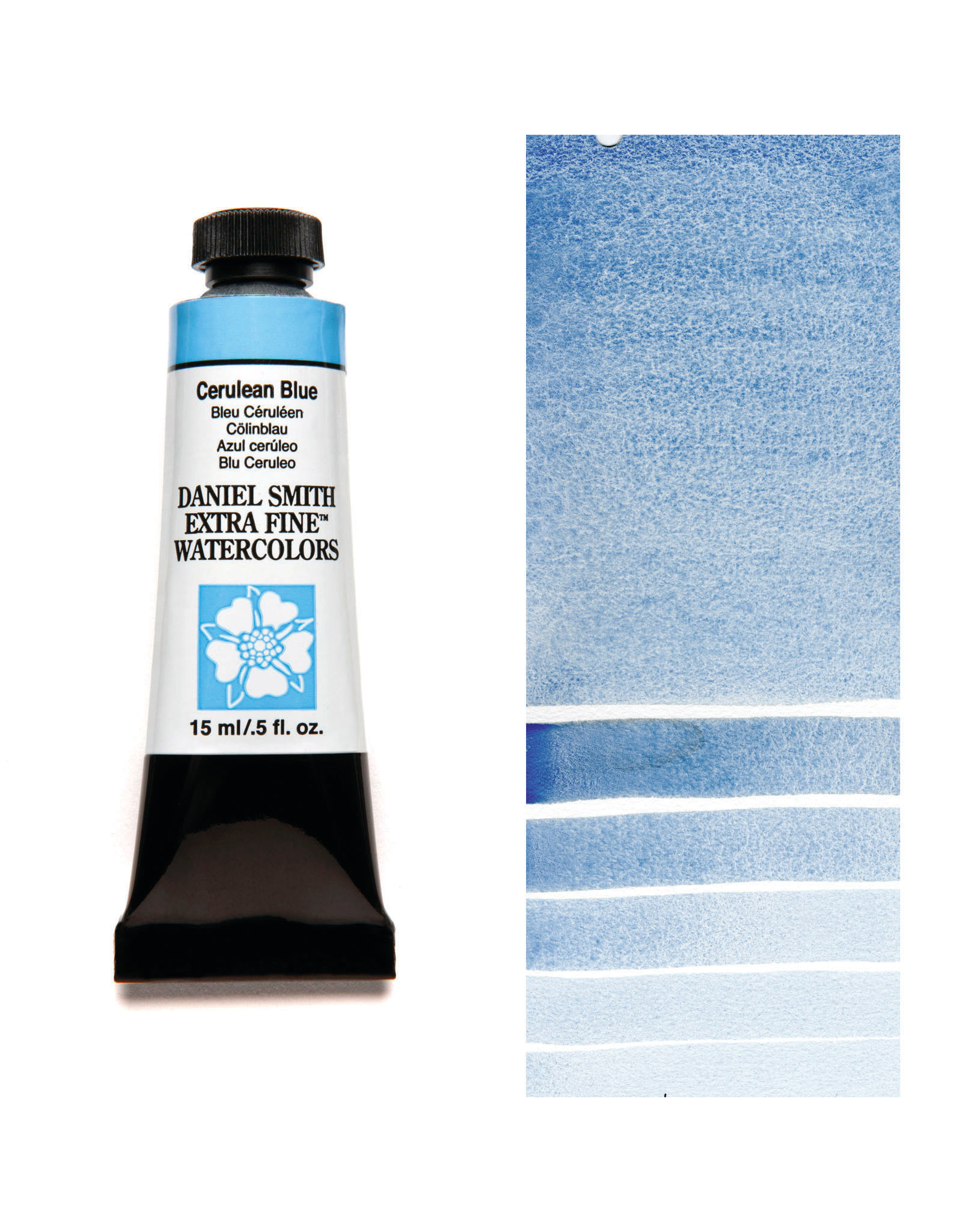 DANIEL SMITH Daniel Smith Extra Fine Watercolors, Cerulean Blue 15ml