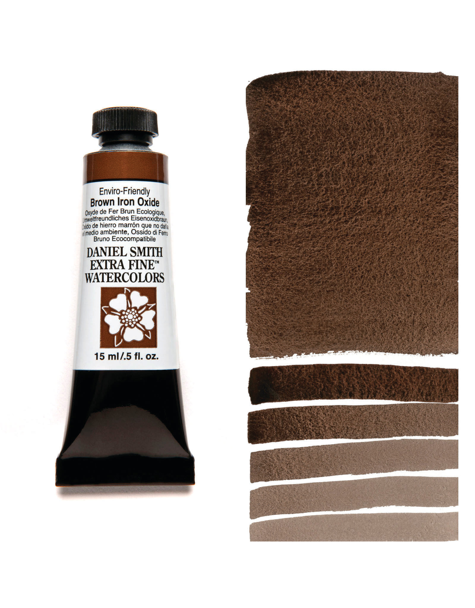 DANIEL SMITH Daniel Smith Extra Fine Watercolors, Enviro-friendly Brown Iron Oxide 15ml