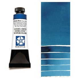 DANIEL SMITH Daniel Smith Extra Fine Watercolors, Phthalo Blue (Green Shade) 15ml
