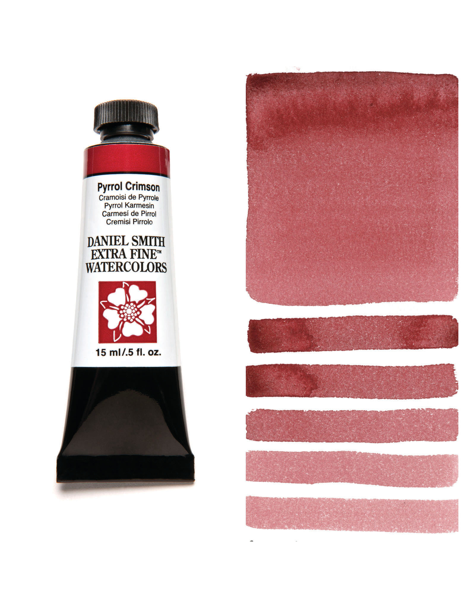 DANIEL SMITH Daniel Smith Extra Fine Watercolors, Pyrrol Crimson 15ml