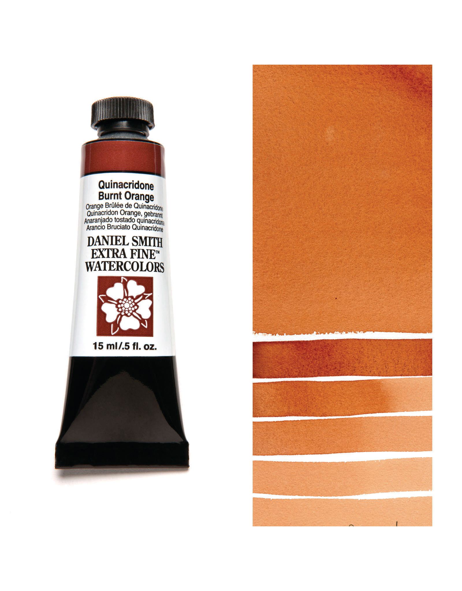 DANIEL SMITH Daniel Smith Extra Fine Watercolors, Quinacridone Burnt Orange 15ml