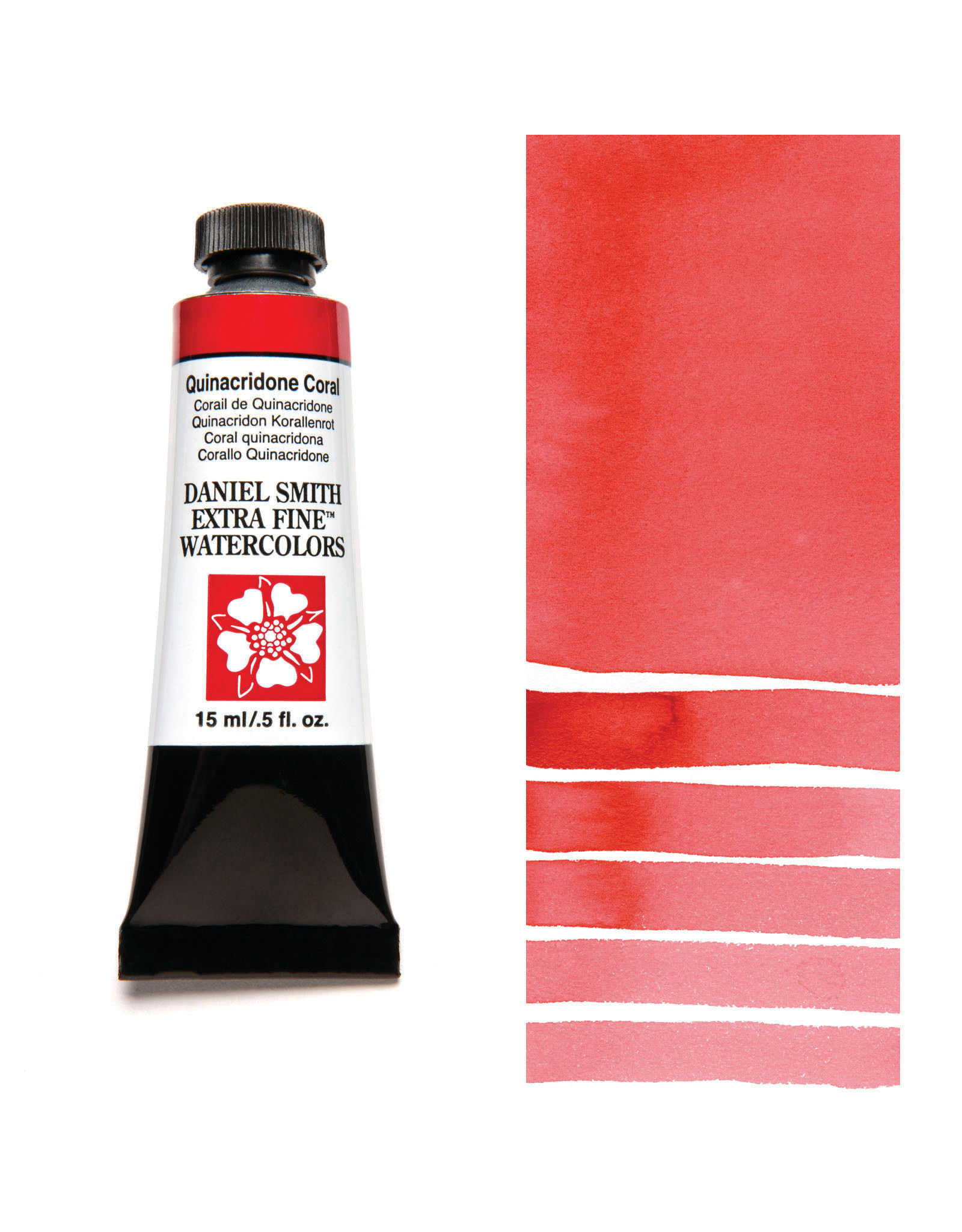 DANIEL SMITH Daniel Smith Extra Fine Watercolors, Quinacridone Coral 15ml