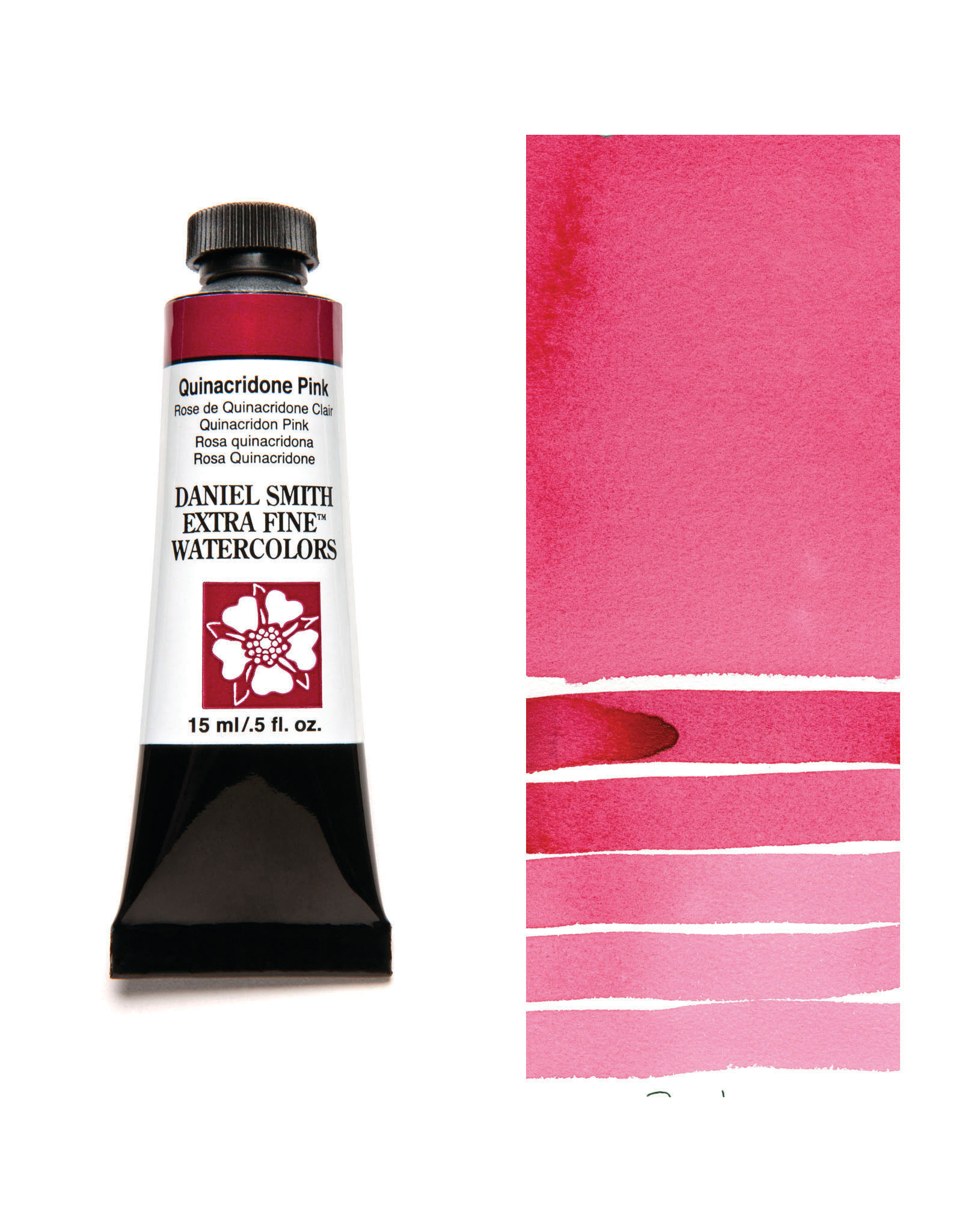 DANIEL SMITH Daniel Smith Extra Fine Watercolors, Quinacridone Pink 15ml