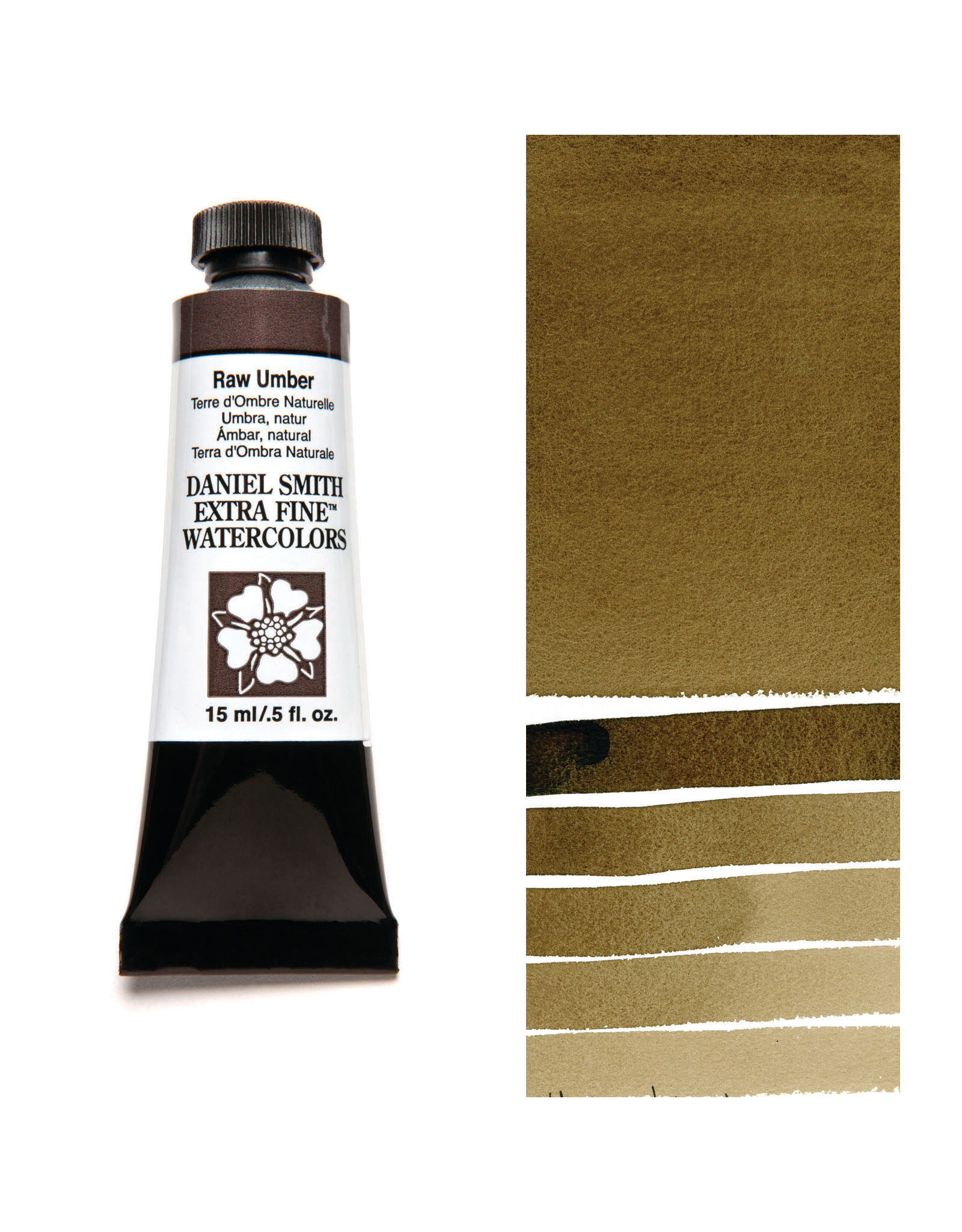 DANIEL SMITH Daniel Smith Extra Fine Watercolors, Raw Umber 15ml