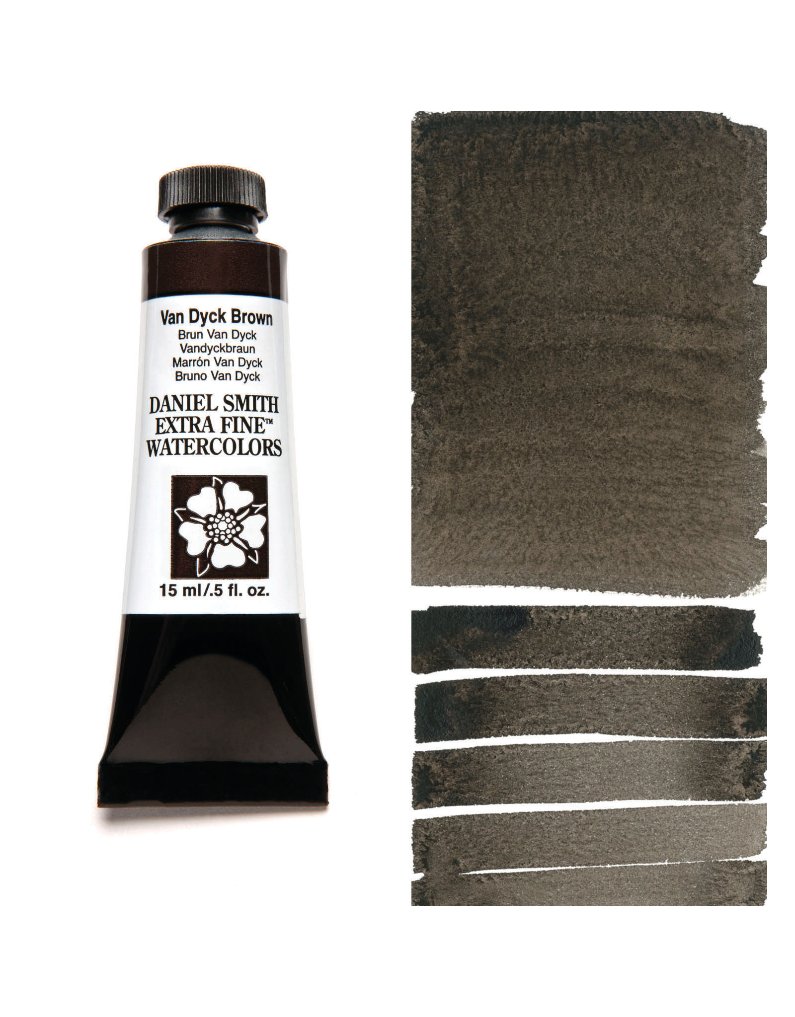 DANIEL SMITH Daniel Smith Extra Fine Watercolors, Van Dyck Brown 15ml