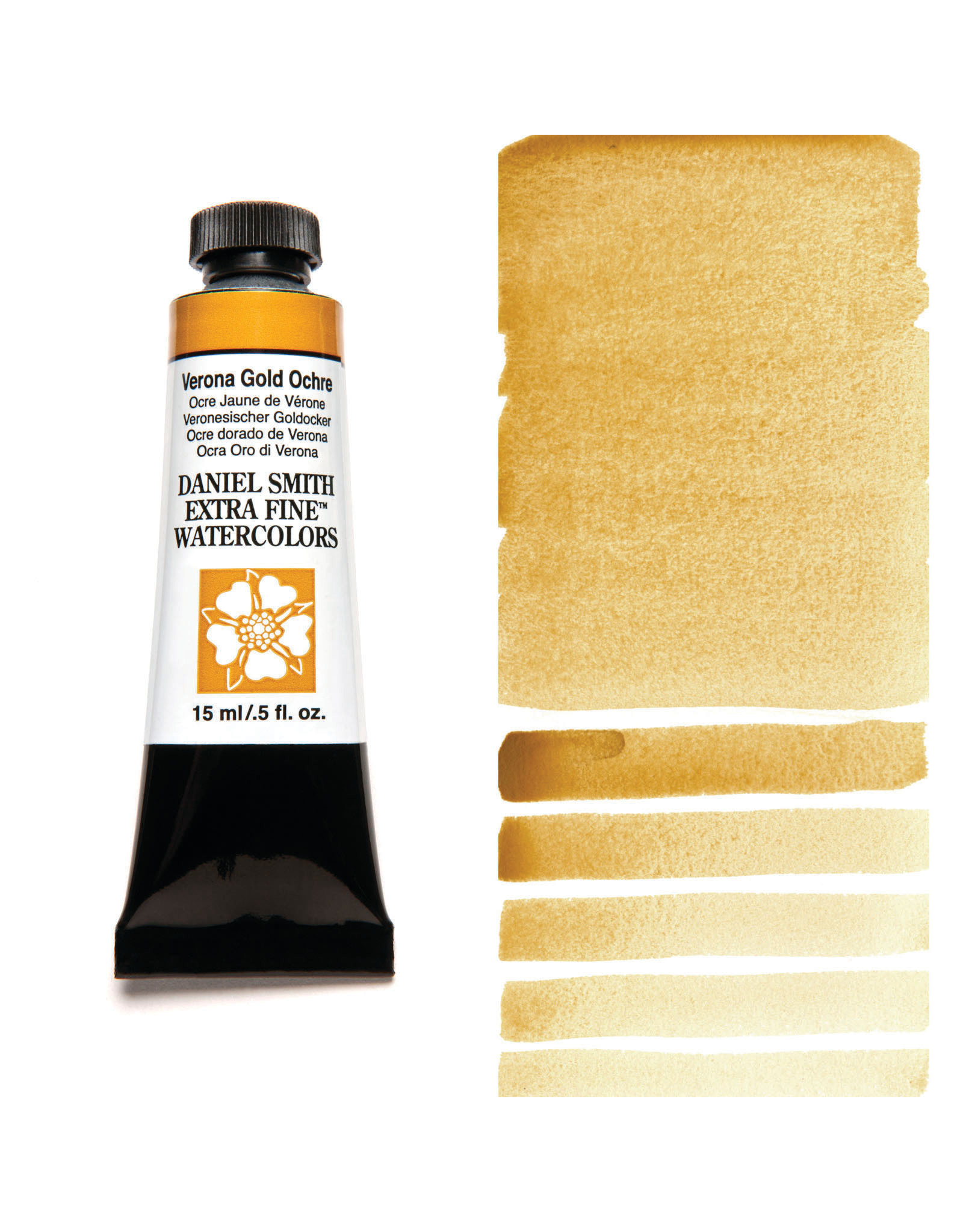 DANIEL SMITH Daniel Smith Extra Fine Watercolors, Verona Gold Ochre 15ml