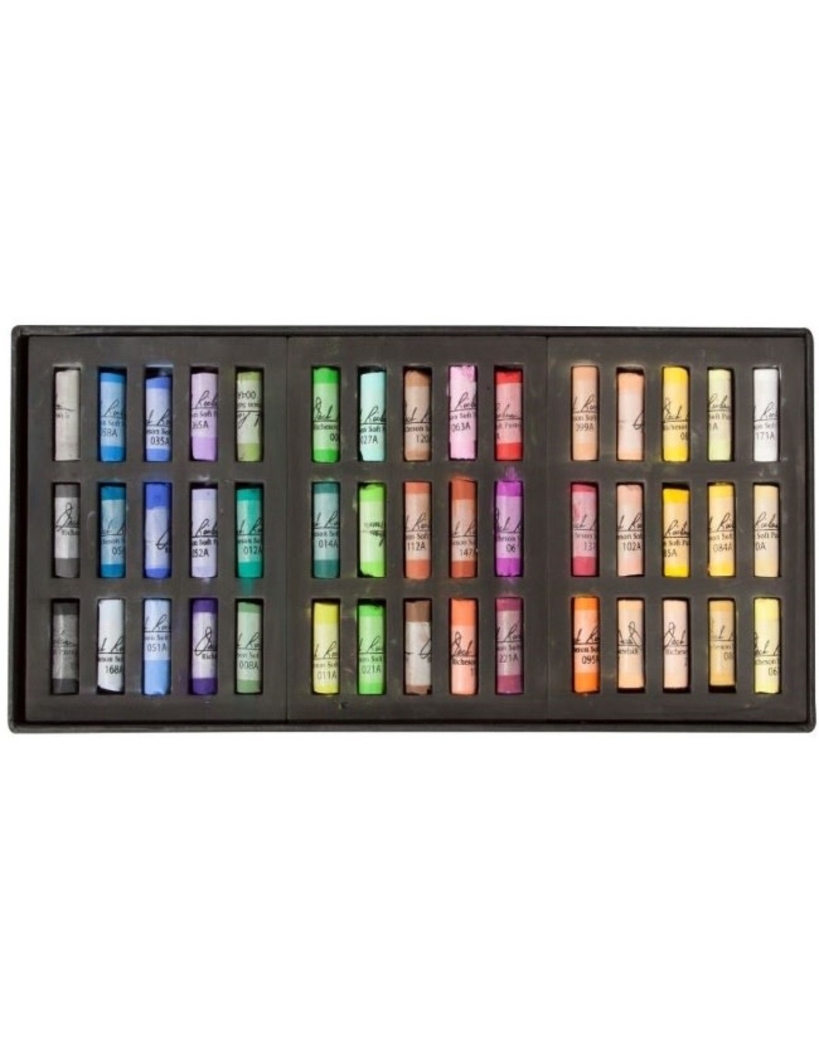Jack Richeson Jack Richeson Hand Rolled Soft Pastels, Set of 45