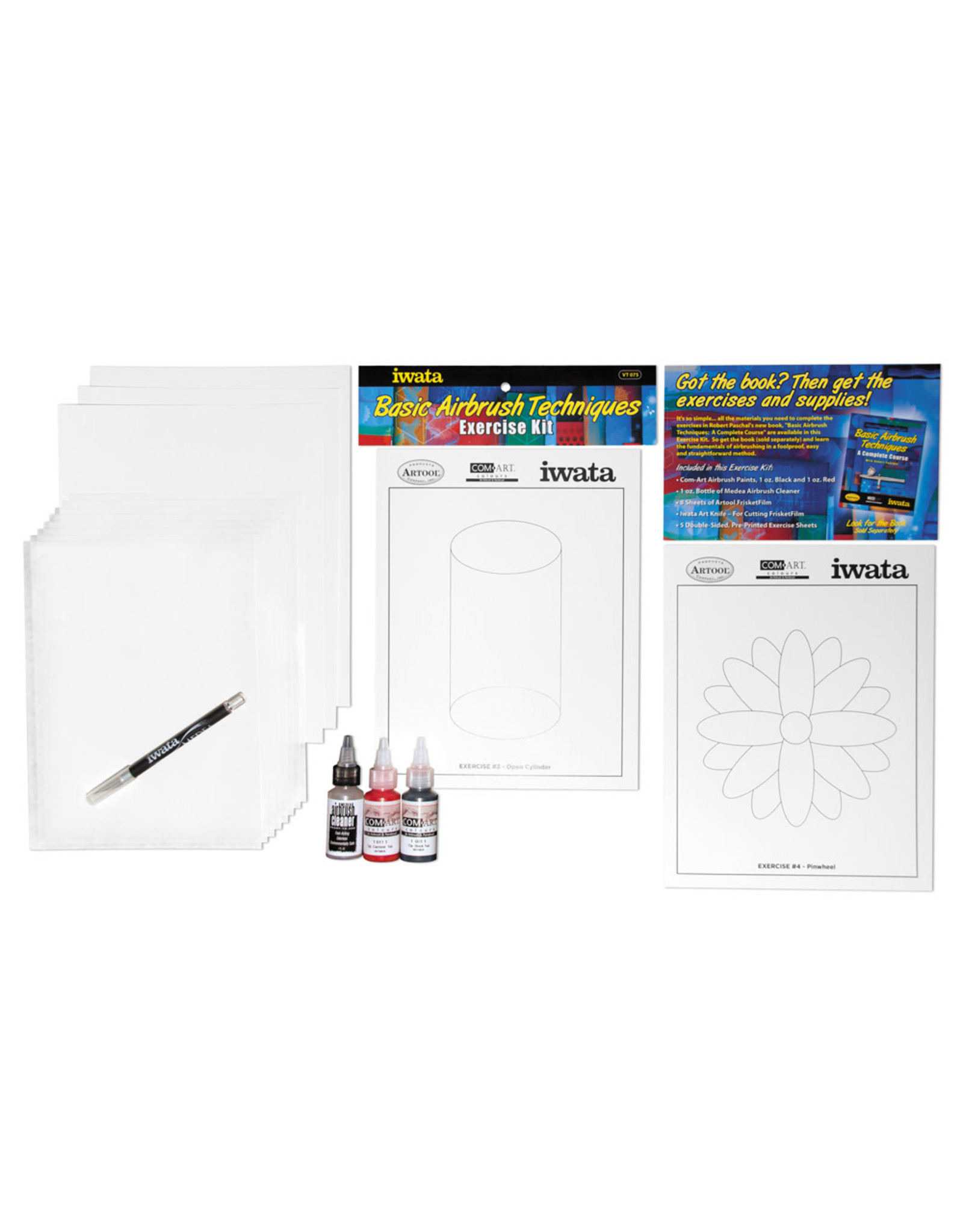 Medea Iwata Basic Airbrush Techniques Exercise Kit by Robert Paschal