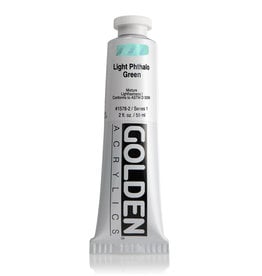 Golden Golden Heavy Body Acrylic Paint, Light Phthalo Green, 2oz