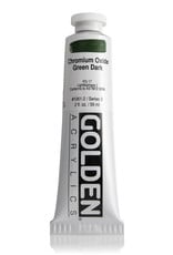 Golden Golden Heavy Body Acrylic Paint, Chromium Oxide Green Dark, 2oz