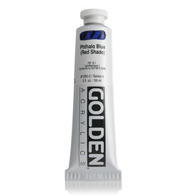 Golden Golden Heavy Body Acrylic Paint, Phthalo Blue Red Shade, 2oz